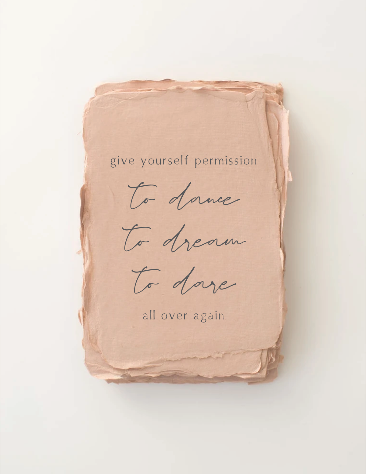 &quot;Dance, Dream, Dare&quot; Card