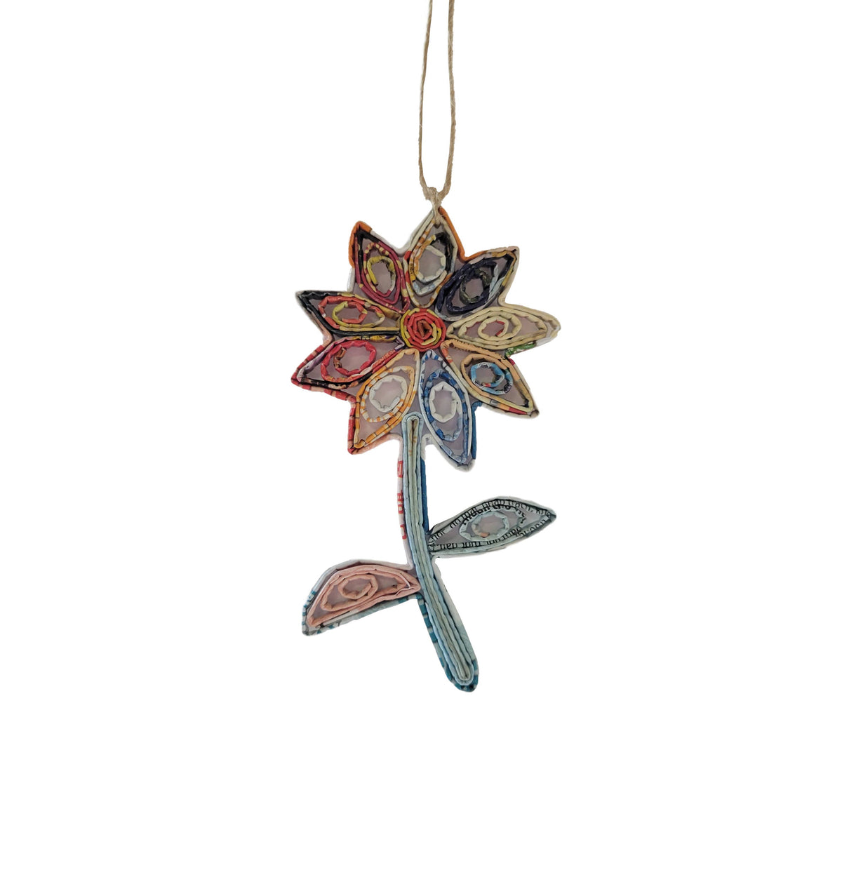 Flower Ornament - Recycled Paper